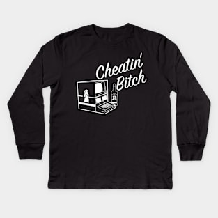 MacReady's lament - Cheatin' Bitch Kids Long Sleeve T-Shirt